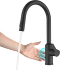 KRAUS Matte Black Touchless Pull Down Kitchen Faucet KSF-2830MB | Motion-sensor by Unknown
