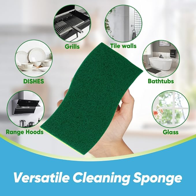 AIDEA Sponges Kitchen, 24-PK XL Heavy Duty Dish Sponges, Scrub Sponges | Dish - Image 7
