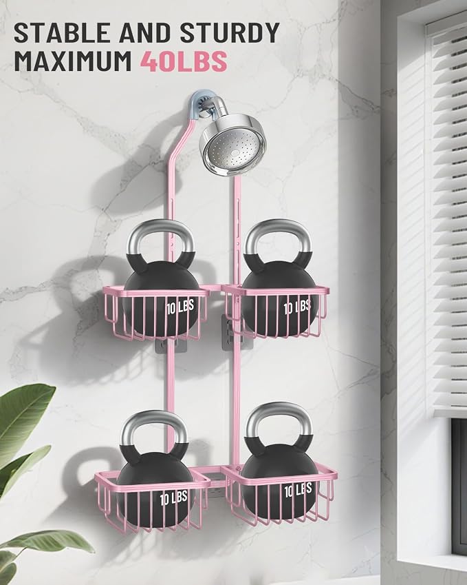 Adjustable Shower Caddy Hanging - Image 7