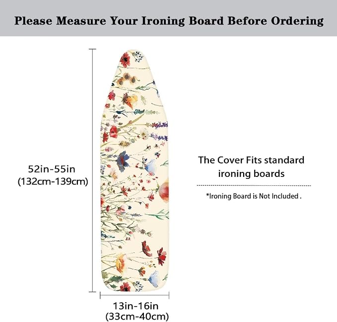 Vintage Flower Iron Board Cover - Image 5