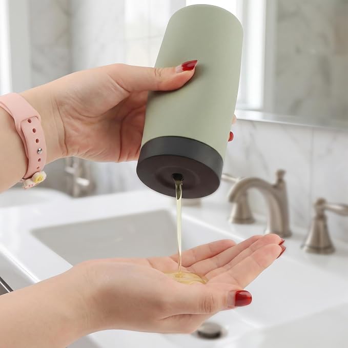 Silicone Dishwashing Soap Dispenser, Refillable Dish Soap Squeeze Bottle - Image 7