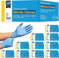 Inspire Black Nitrile Disposable Gloves | 4.5 Nitrile Disposable Safety Medical by Inspire