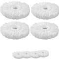 4-Pack Spin Mop Refills, Microfiber by Unknown
