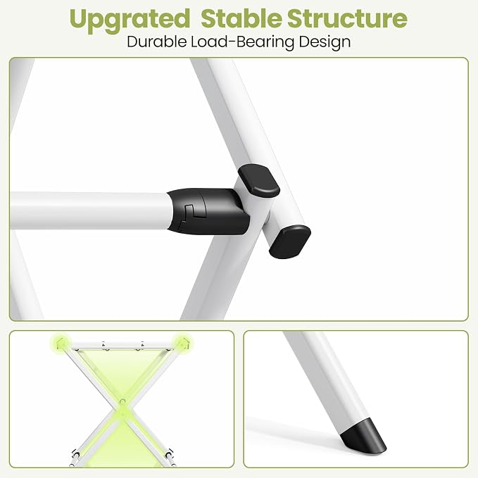 Oversized Clothes Drying Rack, 45.28" H × 14.57" D | Foldable & Extendable - Image 4