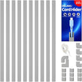 Delamu 157in Cord Covers for Wires on Wall, Cord Hider for 1 Cord, Paintable by DELAMU