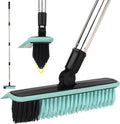 Grout Cleaner Brush with Long Handle, V-Shaped Floor Scrub Brush Swivel Grout by RarefRoom