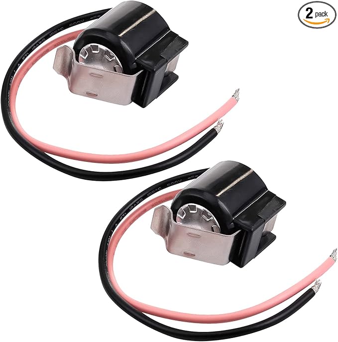 W10225581 Refrigerator Bimetal Defrost Thermostat by Seentech - Exact use for Whirlpool, Sears, Kenmore Refrigerator: Replaces: WPW10225581, AP6017375, PS11750673, PS237680,2321799 (Pack of 2)