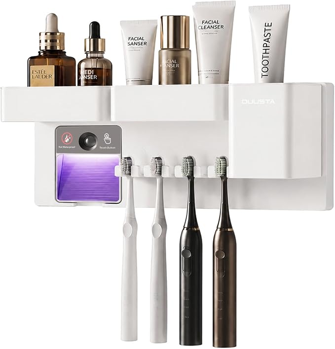 Toothbrush Holders for Bathrooms Toothbrush Holders Wall Mounted - Image 9