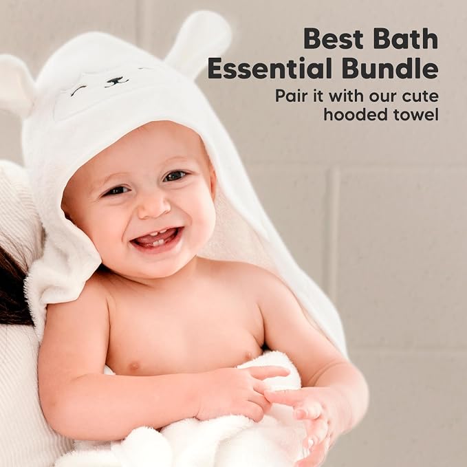6-Pack Baby Washcloths, Soft Absorbent Washcloths - Image 9