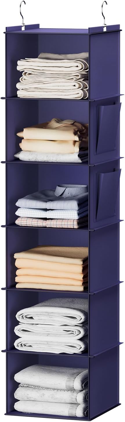 YOUDENOVA Hanging Closet Organizer and Storage, Clothes Organizer by YOUDENOVA