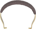 uxcell Metal Tea Pot Handle Internal Buckle Teapot Rope Wrapped U-Shape Handle Replacement for Span 3.5-4.5 Inch Ceramic Pottery Teapot Kettle Accessories Supplies, Gold/Brown