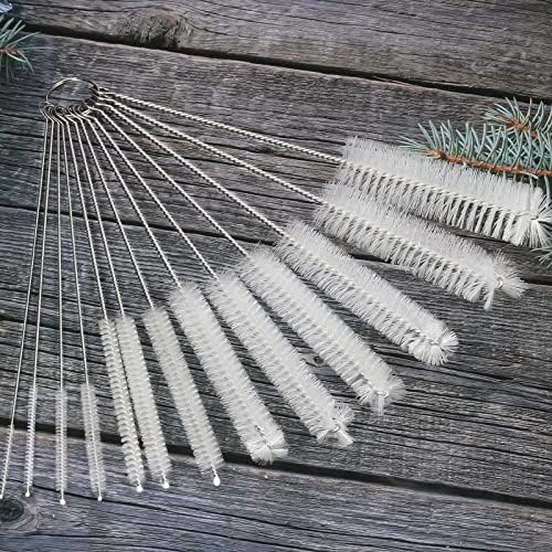 CiaraQ Bottle Cleaning Brushes, 8 Inch Nylon Tube Brush Set - Image 7