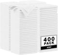 AIDEA Microfiber Cleaning Cloth White, Shop Towels 12×12" | Microfiber Towels by AIDEAHOME