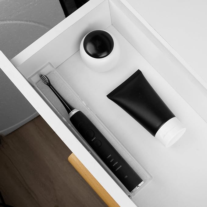 2Pack Acrylic Electric Toothbrush Holder - Image 3