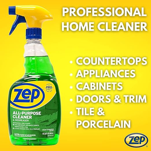 Zep All-Purpose Cleaner & Degreaser – Multi Use Multi Surface Solution – 32 oz- - Image 4
