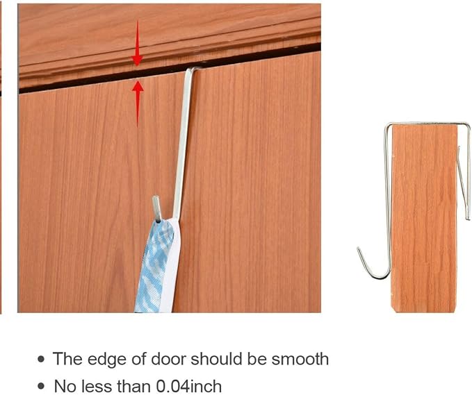 2PCS Hanging Laundry Hamper Bag Over the Door Laundry Hamper Wall Hamper Large - Image 5