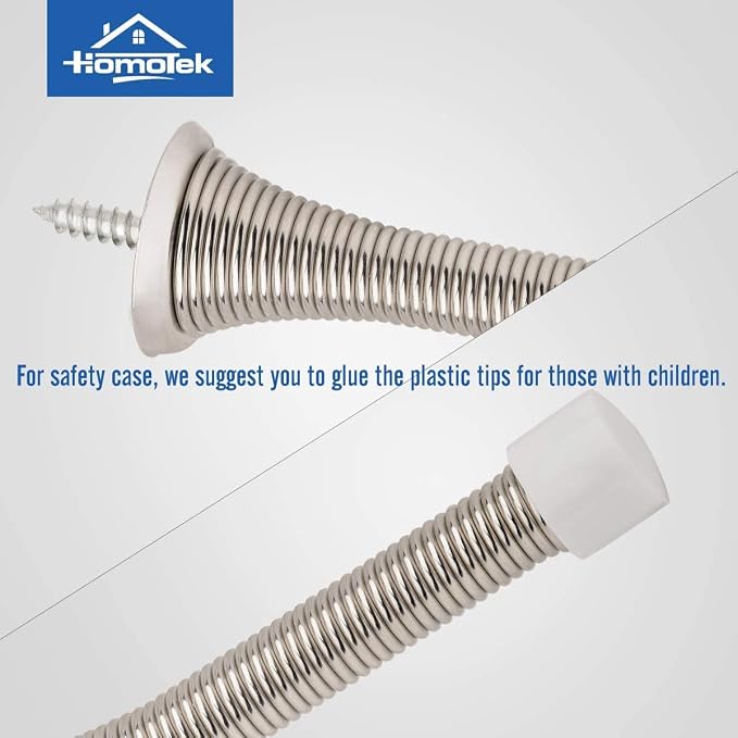 HOMOTEK 20 Pack Spring Door Stopper - Image 5