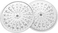 2Pack 11-Inch Pressure Cooker Canner Rack/Canning Rack Food Grade 304 Stainless Steel Compatible with Presto,Steamer Rack Stand for Steaming, All-American and More