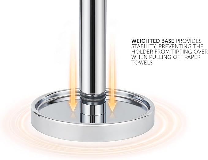 Ivilon Countertop Paper Towel Holder - Image 4