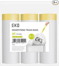 EKO 8 Gallon / 30.3 Liter, Extra-Strong Unscented Garbage Bags, Easy-Dispense by Unknown