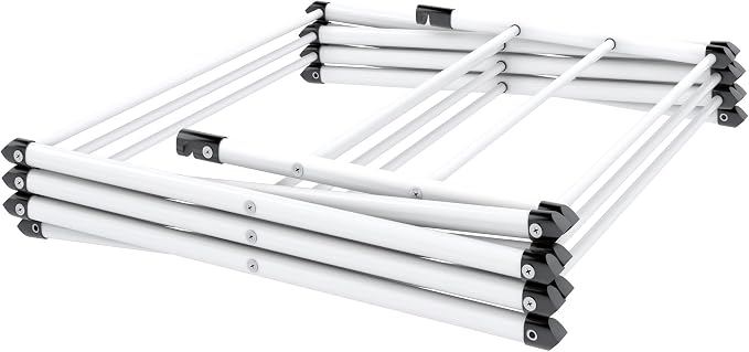 Honey-Can-Do 3-Tier Compact Clothes Drying Rack, 16 ft, No Assembly - Image 3