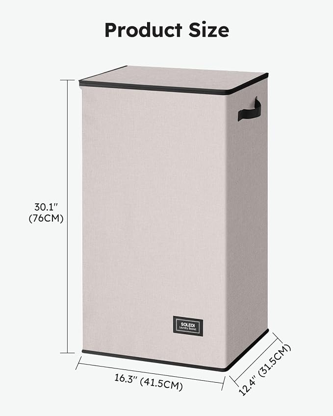 SOLEDI 100L Laundry Hamper - Image 6