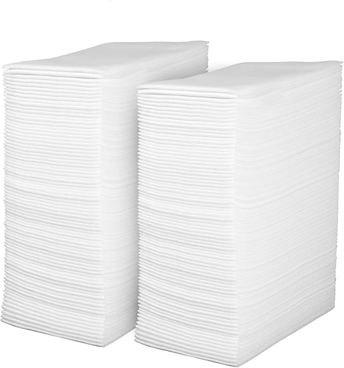 Linen Feel Disposable Guest Towels by Unknown