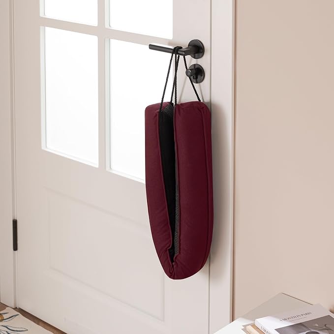 Sunolga Door Draft Stopper, Removable Washable Cover, Blocks Hot and Cold Air - Image 6