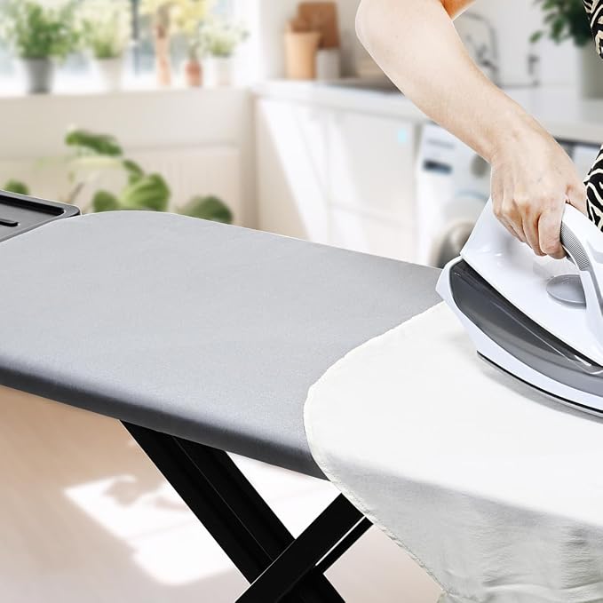 SheeChung Ironing Board Cover and Pad 18"x49", Extra Wide Ironing Board - Image 4
