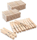 Clothes Pins Wood for Hanging Clothes, 3.5 Inch【100pcs】 Heavy Duty Wooden by suptilics