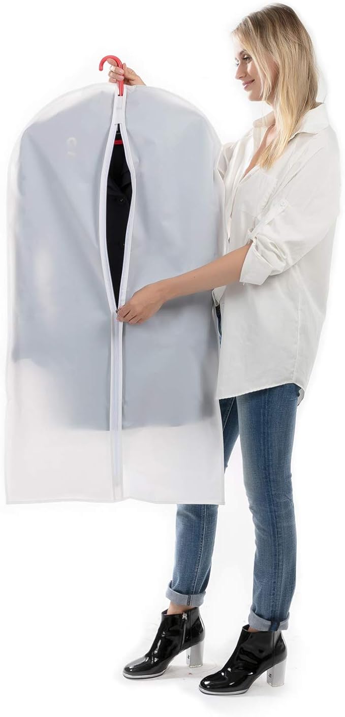 MsKitchen 6 Pack Garment Bags for Hanging Clothes - Image 5