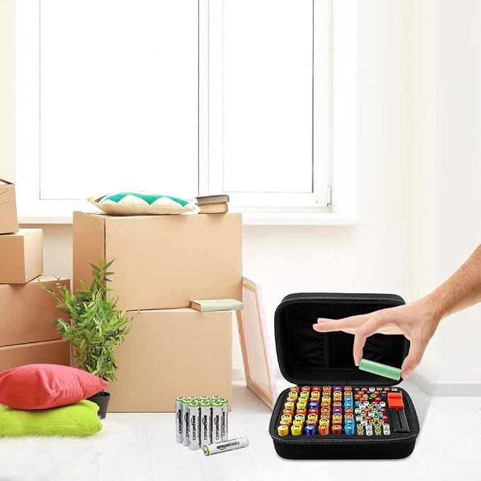 Comecase Battery Organizer Storage Case - Image 8