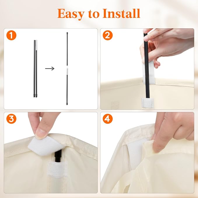Lifewit Double Laundry Hamper - Image 3