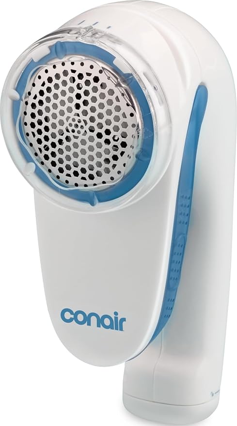 Conair Fabric Shaver and Lint Remover, Battery-Operated Portable Clothes Shaver by conair
