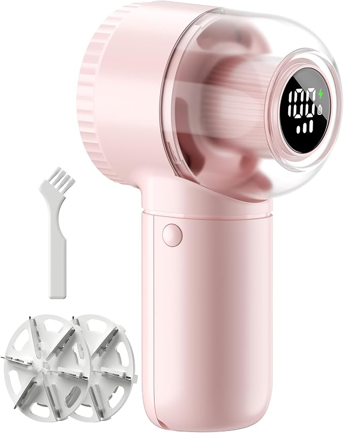 Fabric Shaver with Lint Brush, Large Lint Shaver with Digital Display | by Fabricshaver