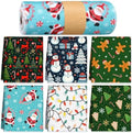 Mindsoft 36 Pcs Christmas Reusable Paper Towels Rolls Washable Bulk Christmas by Mindsoft