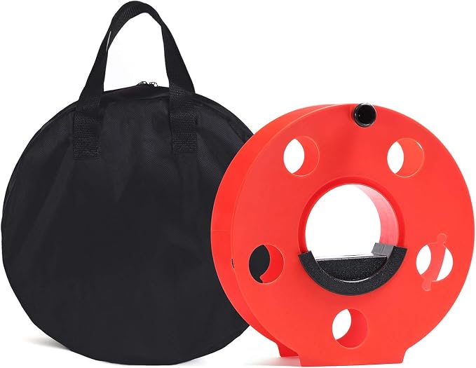 Homeon Wheels 100 ft Extension Cord Storage Reel - Image 2
