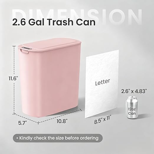 Cesun Automatic Small Bathroom Trash Can - Image 2