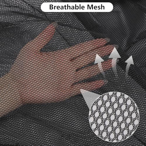4 Pcs Laundry Bags Mesh Wash Bags 23.6 x 35 In Large Laundry Drawstring Bag - Image 2