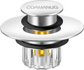 COAMANUG Bathtub Stopper | Shower Drain Hair Catcher, Pop-up Tub Stopper by coamanug