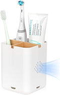 Toothbrush Holders for Bathrooms, Electric Toothbrush Holder, 3 Slot Vanity by rejomiik