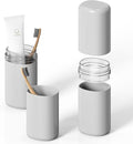 Travel Toothbrush Case, Portable Tooth Brush Holder and Toothpaste Cover by Baluca