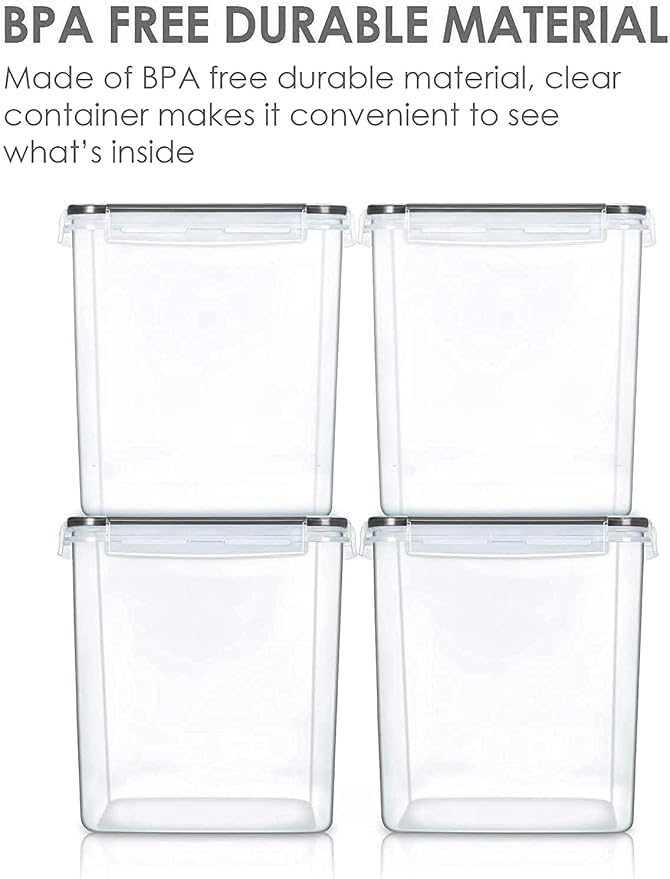 Vtopmart 2.5 L Flour Sugar Storage Containers, BPA Free, Food Grade Material - Image 5