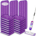 18 Pack Reusable Mop Pads Compatible by ILAVCOOL