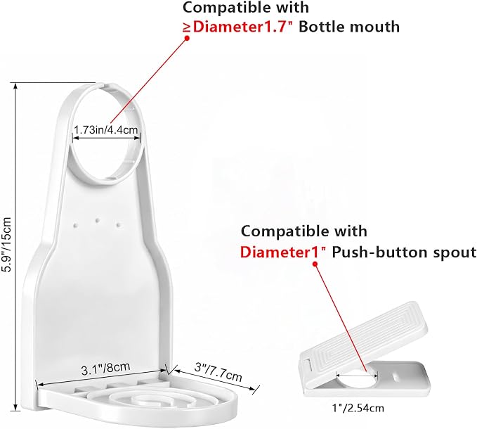 Laundry Detergent Dispenser Cup Holder, Laundry Soap Drip Catcher Tray - Image 2