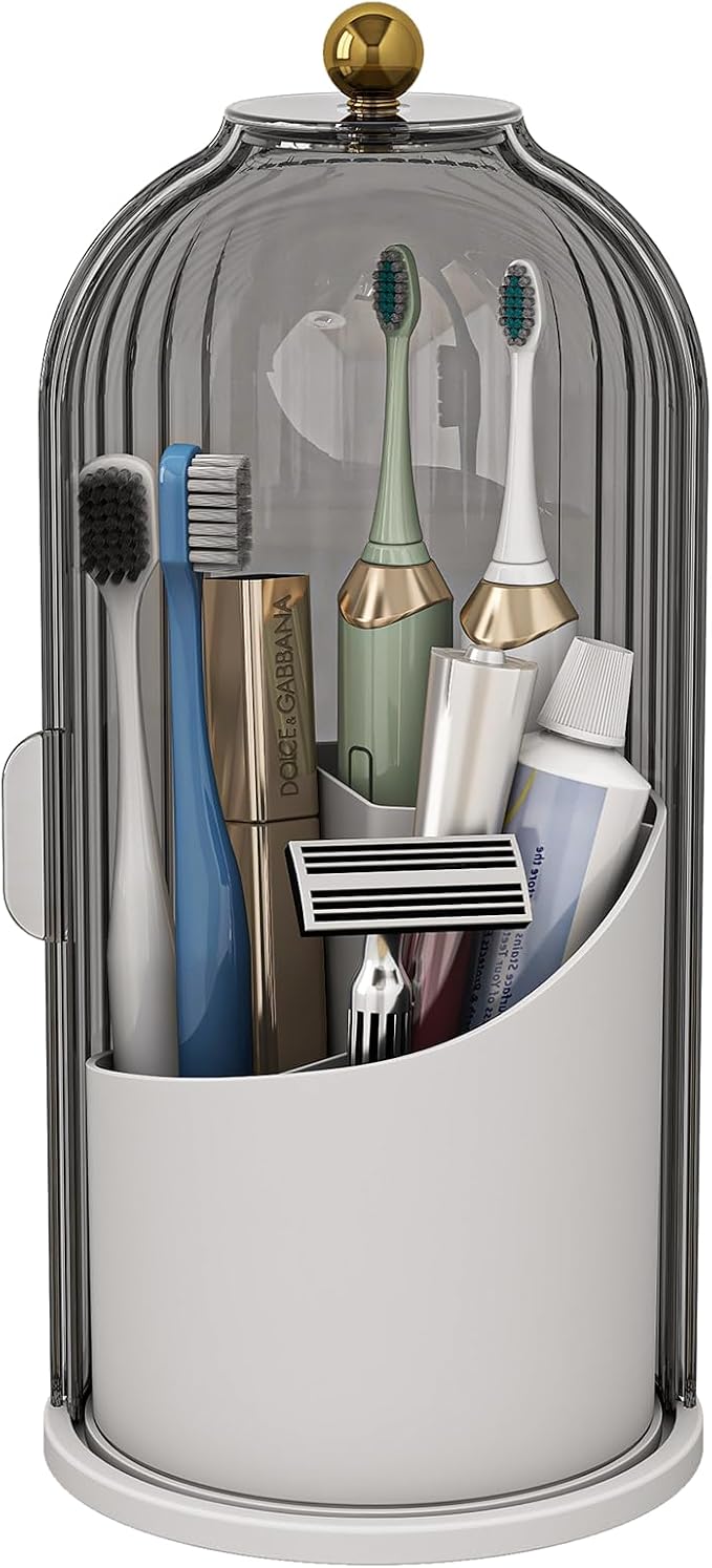 Toothbrush and Toothpaste Holders by Zufudo