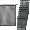 10 Pcs Mesh Drawstring Bag 12" x 16" by BOJITEXS