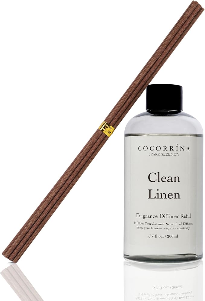 Clean Linen Scented Reed Diffuser Oil - Image 2