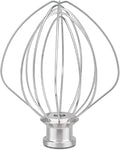 Whisk Attachment Stainless Steel Wires Whip K45WW Parts fit KitchenAid 4.5 and 5 QT Tilt Head Stand Mixer