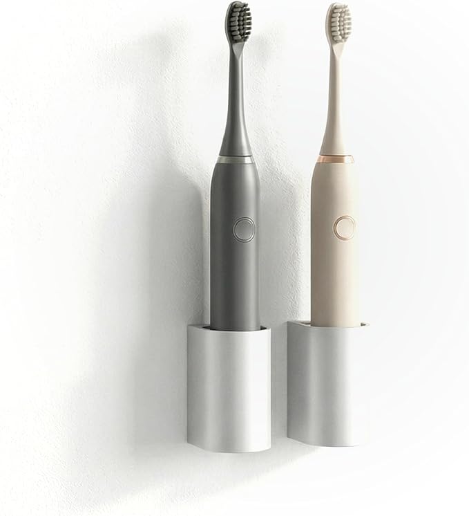 Aluminum Electric Toothbrush Holder – Wall Mount by xympo